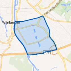 Kaart van Verheulsweide - zuid