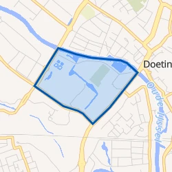 Kaartje van Sportpark Zuid