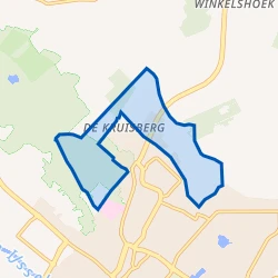Kaart van Buitengebied - De Kruisberg
