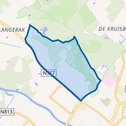 Kaart van Buitengebied - Groot Hagen