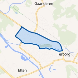 Kaart van Vulcaansoord / Het Richtersbos - zuid