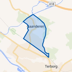 Kaart van Het Hartger / De Elshof - noord