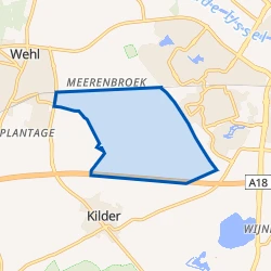 Kaart van Buitengebied - Het Broek