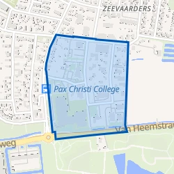 Kaart van Bedrijventerrein Kerkeland