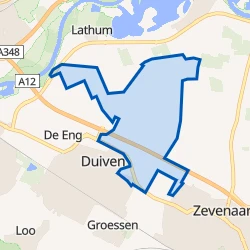 Kaart van Het Broek