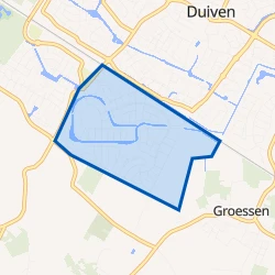 Kaart van Zuidoost
