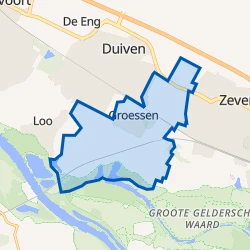 Kaart van Groessen