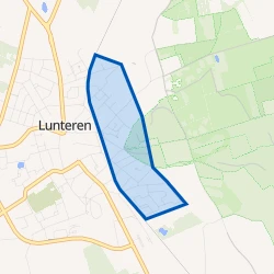 Kaart van Lunteren-Oost