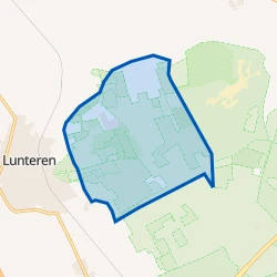 Kaart van Lunterse Buurtbos