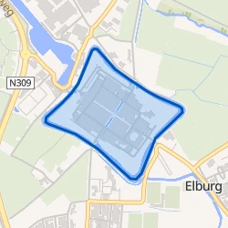 Kaart van Binnenstad