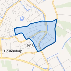Kaart van Vossenakker-De Pal