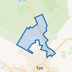 Kaart van Epe Noord