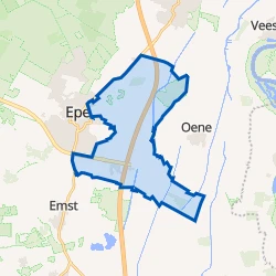 Kaart van Buitengebied Epe Oost