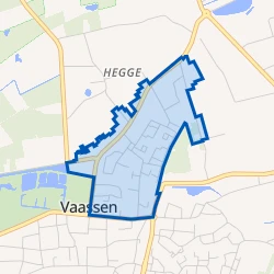Kaart van Heggerenk