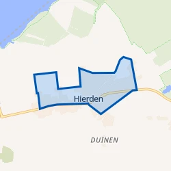 Kaart van Hierden Dorp