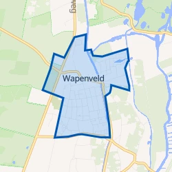 Kaart van Wapenveld
