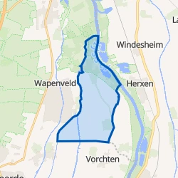 Kaart van Verspreide huizen Lage Land