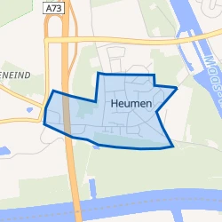 Kaart van Heumen