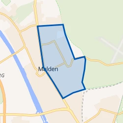 Kaart van Malden-Oost