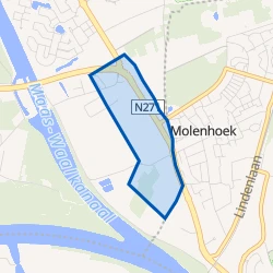 Kaart van Molenhoek