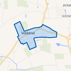 Kaart van Velddriel