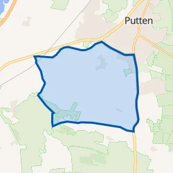 Kaart van Verspreide huizen Huinen en Halvinkhuizen