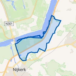 Kaart van Verspreide huizen Nulde