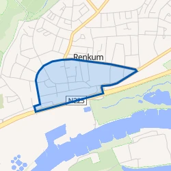 Kaart van Renkum Centrum
