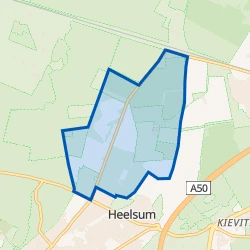 Kaart van Renkumse Heide