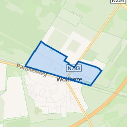 Kaart van Duitsekampweg