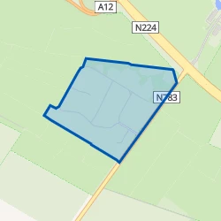 Kaart van Het Hazeleger