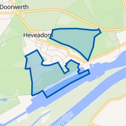 Kaartje van Hunneschans - Valckeniersbossen
