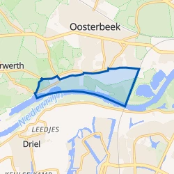 Kaartje van Oosterbeekse Waarden