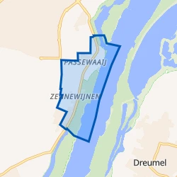 Kaart van Zennewijnen