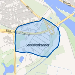 Kaart van Steenenkamer