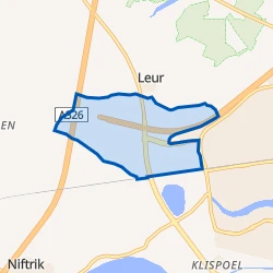 Kaart van Verspreide huizen Bankhoef