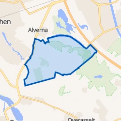 Kaart van Verspreide huizen Heumenseweg-Boskant