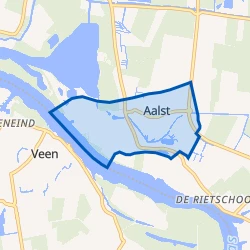 Kaart van Aalst