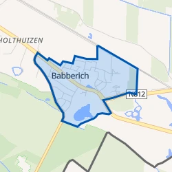 Kaart van Babberich