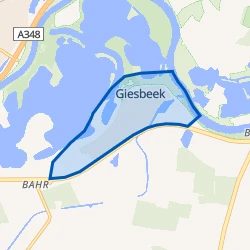 Kaart van Giesbeek