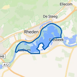 Kaart van Rhederlaag
