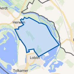 Kaart van Buitengebied Herwen