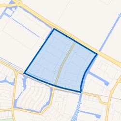 Kaart van Business Zone Delta