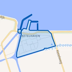 Kaart van Ketelhaven