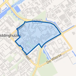Kaart van De Baan