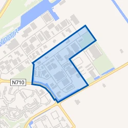 Kaart van Oldebroekerweg