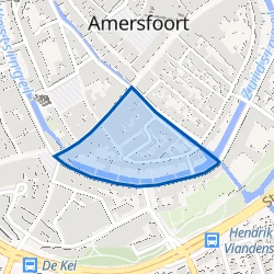 Kaart van Mooierstraat e.o.