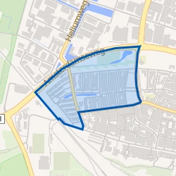 Kaart van Bomenbuurt
