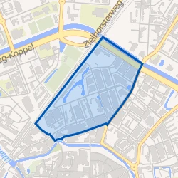 Kaart van Kruiskamp-Noord