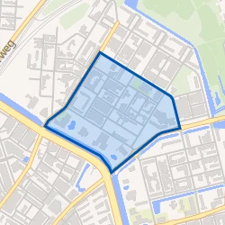 Kaart van Zangvogelbuurt